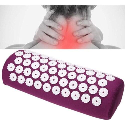 Massager Pillow Relieve Stress Pain Acupuncture Spike Protect Neck Health Care Pillow Massage Cushion For Adult Man Woman
