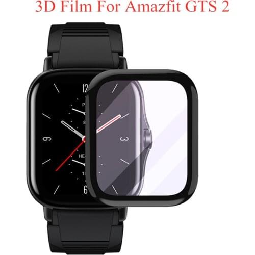Full Screen Protective Film For Amazfit GTS 2 Smartwatch 3D Curved Soft Screen Protector Cover Watch Film For Amazfit GTS2 Mini