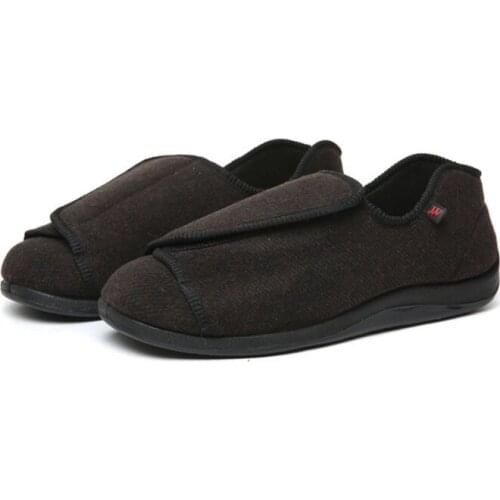 Portable Womens Medical Surgical Shoes Spacious Healthcare Warm Comfortable Adjustable Diabetes Swollen Fat Feet Care Sandals