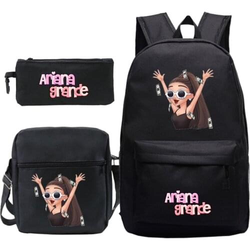Ariana Grande Backpack for Girls Teenage School Bags Casual Back Pack Trendy Rucksack kids Back To School Backpacks Gift