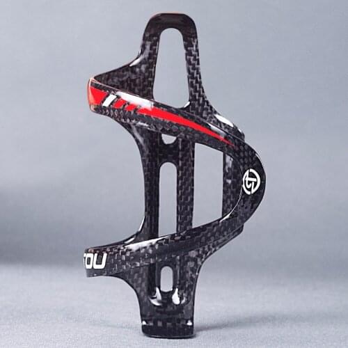 Ultra HD Water Bottle Holder For Road/Mountain Bike Cycling Bottle Full MTB 3k Carbon Fiber Cage Glossy Ultralight 16g
