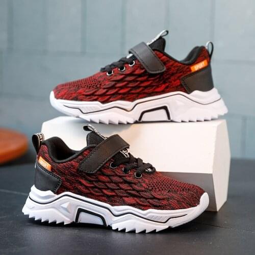 2021 Autumn Kids Sport Shoes for Boys Running Sneakers Casual Sneaker Breathable Childrens Fashion Shoes Platform Light Shoes