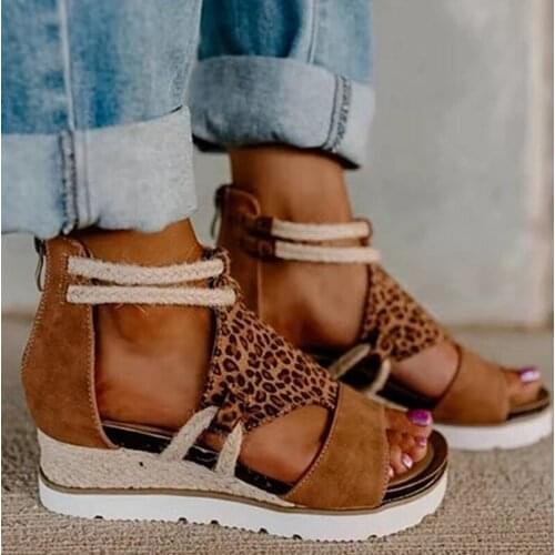 2021 Casual Shoes Beach Sandals Plus Size Light Flats Fashion Sandalias Women Summer Woman Gladiator Mujer Sapato Feminino