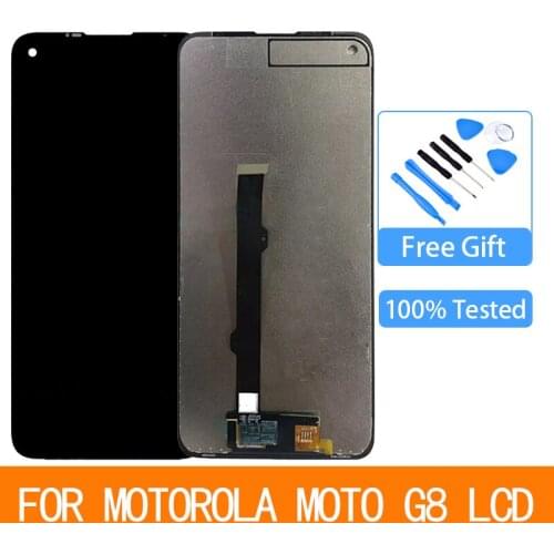 6.4 "For Motorola Moto G8 Lcd Display Parts Repair and Replacement G8 XT2045-1 XT2045-2 XT2045-5 LCD With Frame
