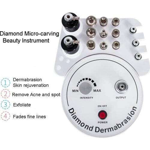 Dermabrasion Skin Rejuvenation Apparatus Diamond Micro-carving Beauty Instrument Remove Acne Exfoliating Suck Blackhead Device