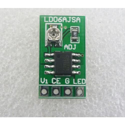 DC 3V 3.3V 3.7V 5V 6V Adjustable LED Driver PWM DC-DC Constant Current Converter