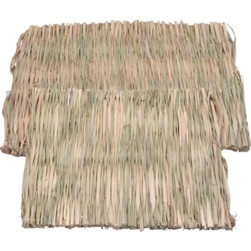 Pet Nest Dry Grass Pole Fragrance Bird Dove Rabbit Hamster Cat Dog Nest Large 39*27cm / Small 28*20cm Cages Accessories 1 Pcs