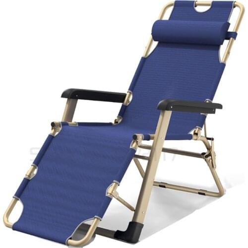 Recliner summer office folding lunch break chair household leisure chair outdoor beach cool chair
