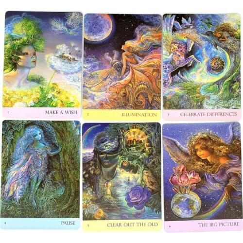 Natures Whispers Oracle 50 Cards Deck English Tarot Divination Fate Family Party Board Game