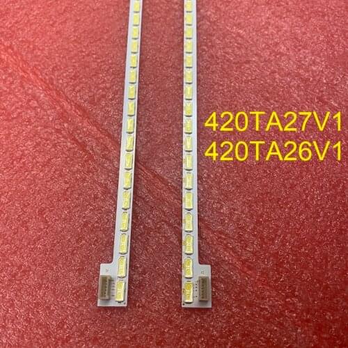 New 2 PCS/set LED backlight strip for 42inch TV 74.42P06.002-3-dx1-l 420TA27V1 420TA26V1 E206580 LB42016 V3_01