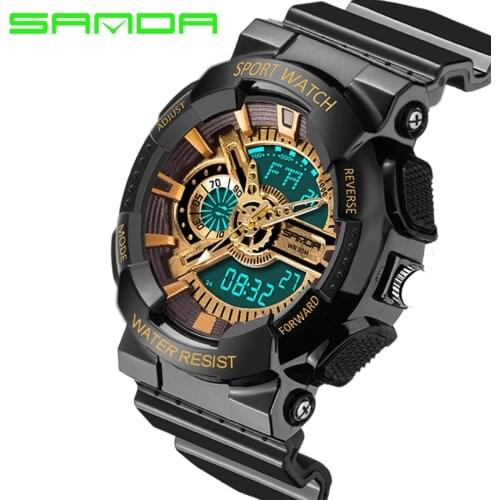 SANDA new brand watch man watch women wrist watch women watch man Ladies watch clock watch male watch womans watch for women