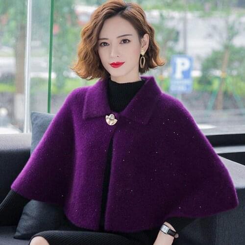 Faux Fur Bridal Shawl Wraps Women Fall Sequined Shawl Wraps Marriage Shrug Bride Winter Coat for Wedding Party Newest