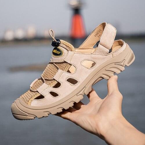 Trekking Sandals Men Men Sandals In Mens Shoes Slippers Summer Sandal Shoe Mens Slip On Outdoor Sandalia Masculina De Praia