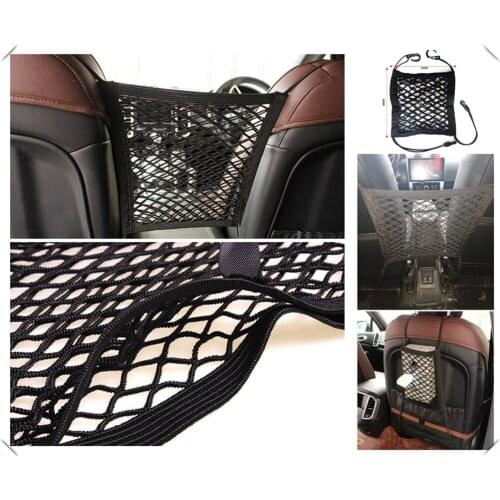 Universal car accessories Seat storage net pocket auto styling for Fiat 500S Toro Fullback Aegea Fiorino 595 500