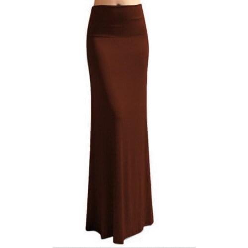 Bohemian Style Autumn Casual Pencil Long Skirt Female Bandage Pleated Winter Long Cotton Skirt