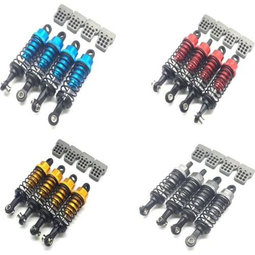 WPL C14 C24 Model RC Car Accessories Truck Kit Parts Metal spring shock absorber + fixed sea