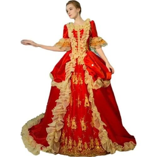 Victorian Southern Belle Civil War Ball Gown Floral DressesRenaissance CostumesRenaissance Dress