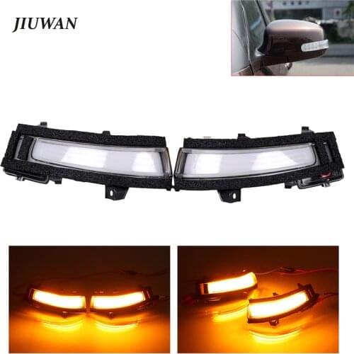 1 Pair Car Rearview Mirror Side Indicator Lamp Flowing Flashing LED Turn Signal Light for Suzuki Swift 2018-2020 Auto Light Part