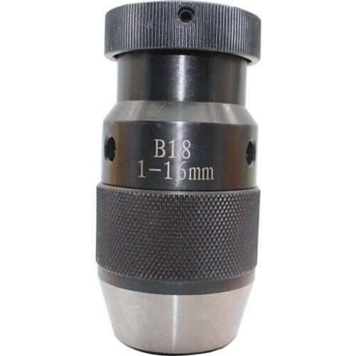 1pcs Chuck B18 Self-tightening Keyless 1-16mm Chuck High Precision for Lathe Electric Drill Power Accessories Tools