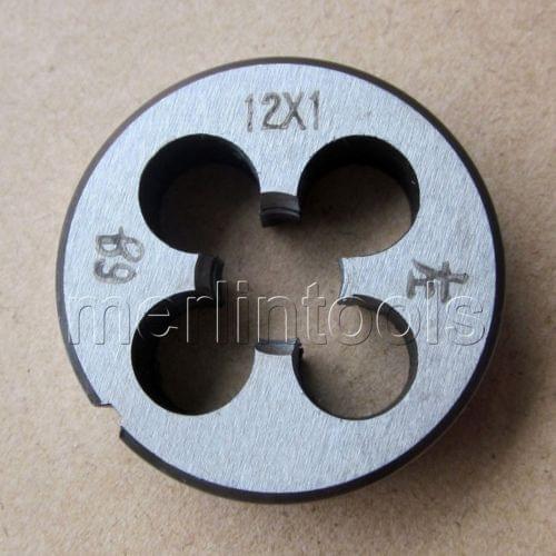 12mm x 1 Metric Left hand Die M12 x 1.0mm Pitch