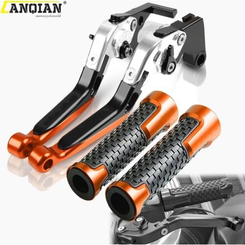 Motorcycle Accessories Brake Clutch Levers & handlebar Handle bar Grips For 1252011 2012 2013 2014 2015 2016 2017 2018
