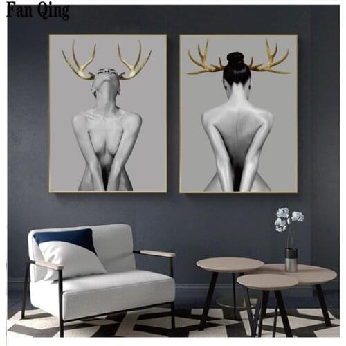 100% Full 5D Diy Diamond Painting "Nude woman art" 3D Diamond Round/square Rhinestones Diamond Embroidery People