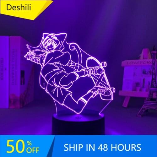 Anime Led Night Light SK8 The Infinity Miya for Bedroom Decor Nightlight Kids Brithday Gift Manga Room 3d Lamp SK8 The Infinity