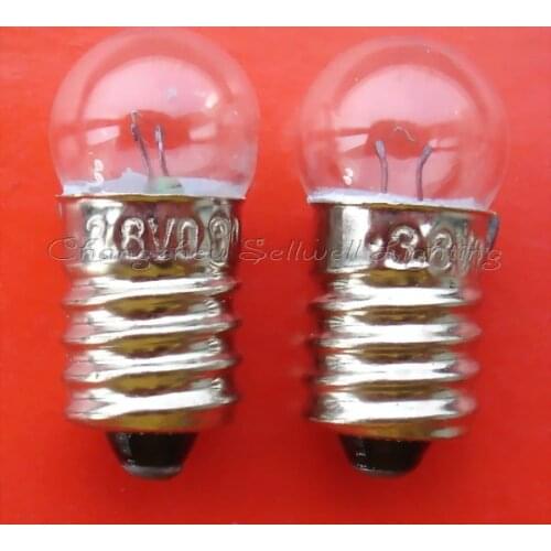 FreeShipping 3.8v 0.3a E10 New!miniature Bulbs Lamps