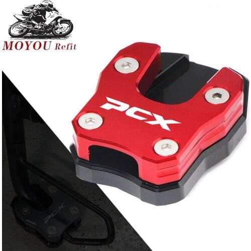 For HONDA PCX125 PCX 125 PCX150 PCX 150 2018 2019 Motorcycle Accessories Kickstand Sidestand Stand Extension Enlarger Pad