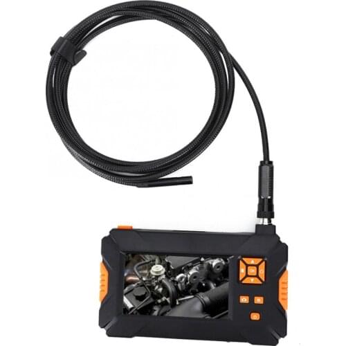 Waterproof 4.3in Screen Snake Camera Borescope 70 Degree Industrial Pipe Inspection Video Endoscope 1m/3m/5m Cable