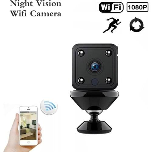 HD 1080P Baby Mini Camera 2MP Rechargeable Battery IP Camera Security Sureveillance Wifi Camera DV Recorder with Audio