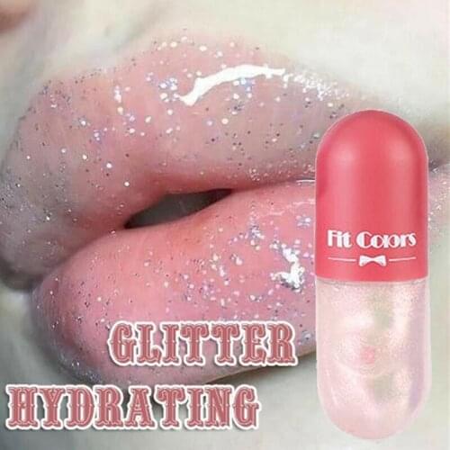 Mini Plant lip plumping liquid plump lip moisturizing transparent color changing lip plumping oil moisturizing elastic big mouth
