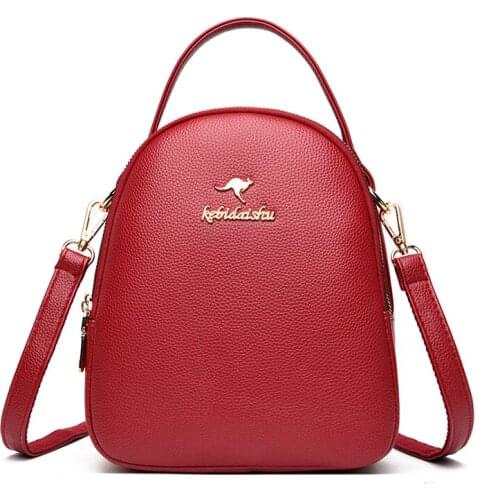 Multifunction Crossbody Bags for Women Handbags Female Messenger Bags Small Backpack Ladies Shoulder Bag for Girls Sac A Main