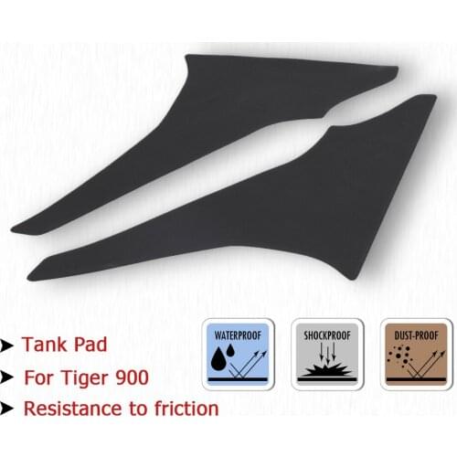 New Motorcycle Non-slip Side Fuel Tank Stickers Waterproof Pad Rubber Sticker For TIGER 900 For TIGER900 For Tiger 900