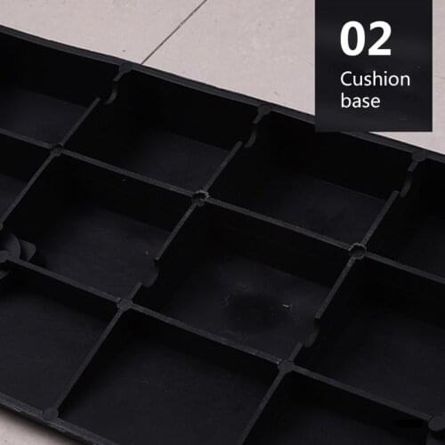 Car Access Ramp Triangle Pad Speed Reducer Durable Threshold for Automobile Motorcycle Heavy Wheelchair Duty Rubber Wheel D5QE