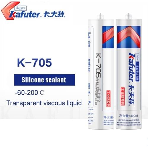 Kafuter K-705RTV Room temperature curing silicone rubber electronic components perfusion sealant moisture-proof waterproof 300ml