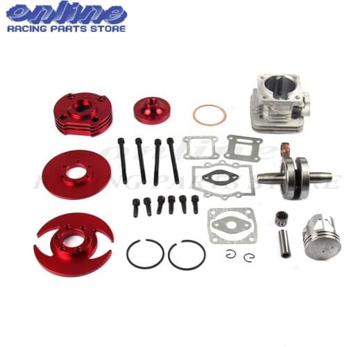44mm accessory Racing Big Bore 53cc 54cc Top Kit Piston 49cc 2-stroke Engine Pocket Bike Dirt ATV Motorcycle Group-5