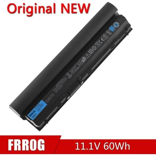 FRR0G NEW Original RFJMW Laptop Battery For DELL E6320 E6330 E6220 E6230 E6120 7FF1K KJ321 K4CP5 J79X4 RFJMW P7VRH 11.1V 60Wh