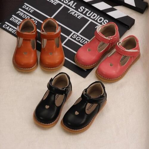 Baodao Leather Boots For Girls