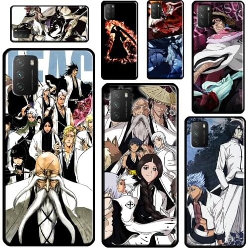 BLEACH Anime For POCO X3 Pro M3 F1 F2 F3 Phone Case For Xiaomi Mi 11 Lite 9 10 A3 Mi 11 Ultra 10T Pro
