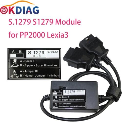 S.1279 S1279 Module for PP2000 Lexia3 For Peugeot Diagnostic Cable Auto Diagnostic Tool S.1279 S1279 Cable For Lexia 3