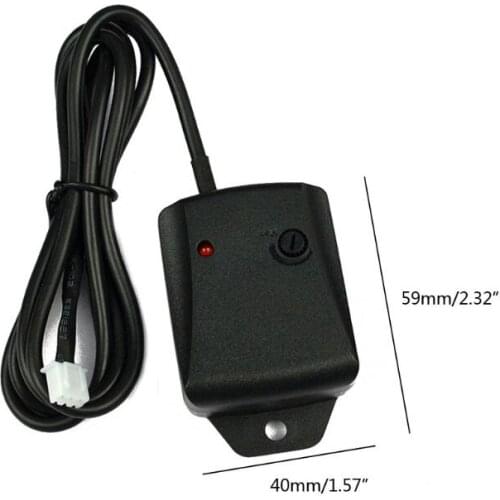 Motorcycle Car Vibration Induction Adjustable Sensor Anti-Theft Alarm High Sensitivity Device with XH2.54-3P Plug