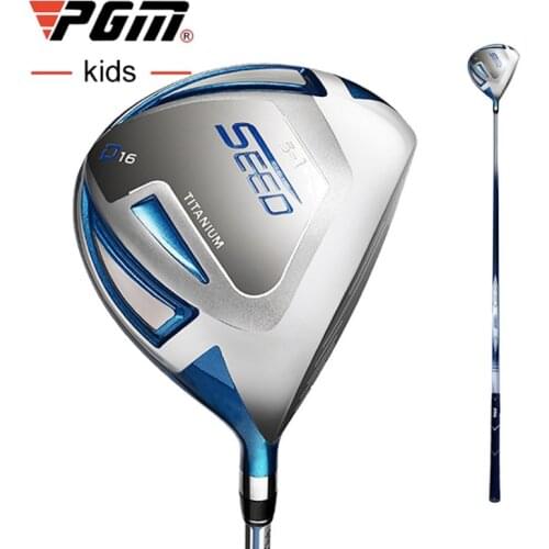 PGM SEED Golf Clubs Kids Right Handed Titanium Alloy Head Children Drivers 1# Wood Pole Carbon Shaft JRMG005 Wholesale