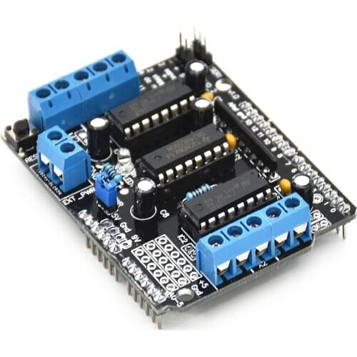 L293D 4-channel driver Motor Drive Shield for Duemilanove Mega2560 UNO R3 4 for DC motors or 2 stepper motors or 2 Servo module