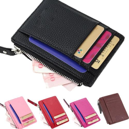 Hot New Vintage zipper Phone Purses Women Wallets Female Purse Leather Ladies short Woman Wallet Card Clutch