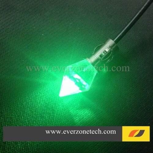 New Premium Fiber Optic Crystal End Fittings with Metal Fittings Fiber Optic Star Fittings