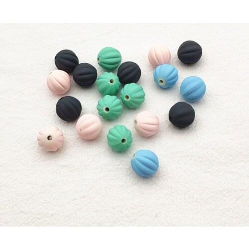 New arrival! Mix color 14mm 100pcs Acrylic Pumpkin beads for earrings,Earring parts,jewelry findings