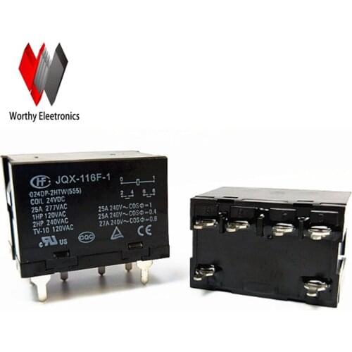 Wholesale 10pcs/lot relay JQX-116F-1-024DP-2HTW