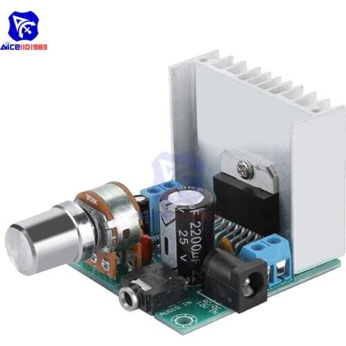 Diymore TDA7297 Amplifier Board Dual Channel A Version 15W+15W Stereo Digital Audio Amplifier Module DC 9V-15V