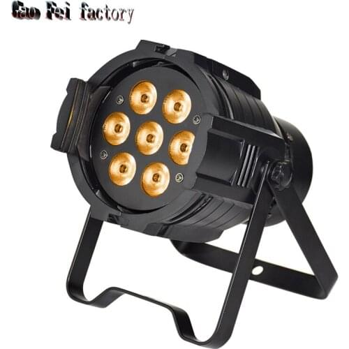 Led Par Can 7X12W Aluminum Alloy Led Par Rgbw 4In1 Dmx512 Wash Dj Stage Light Disco Party Light Lighting